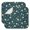 Pioneer Flower Floral, variant on Pioneer Flower Floral Print Pattern Kitchen Dish Drying Mat 1 Pack, Ultra Absorbent Microfiber Drainer Mat, 16"x18"