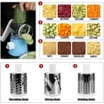 thumbnail image 6 of FUNING  Cheese Shredder Slicer Grinder, Crank Rotary Cheese Grater, Master Grater with Handle for Potato Vegetable Chocolates, 6 of 6
