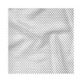thumbnail image 1 of Quatrefoil Decorative Satin Napkins Set of 4, Moroccan Monochrome Lattice Symmetrical Classic Lines Motif Print, Square Fabric Party & Dinner Napkin, 18", Charcoal Grey and White, by Ambesonne, 1 of 2