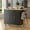 Black-C, variant on Timagebreze Kitchen Island with Storage, 41.3" W Wood Kitchen Island Cart with Drop Leaf, Black Rolling Cart with Lockable Wheels