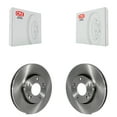 thumbnail image 1 of CMX Front Disc Brake Rotors Pair for Car 2007-2009 Kia Rondo K8-100458, 1 of 8