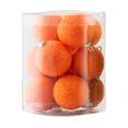 thumbnail image 1 of 12 Pieces of 1.2In Orange Christmas Ball Decorations, Used for Christmas Trees, Gold Powder Anti-break Christmas Tree Decorations, Suitable for Holiday Party Decoration, 1 of 5