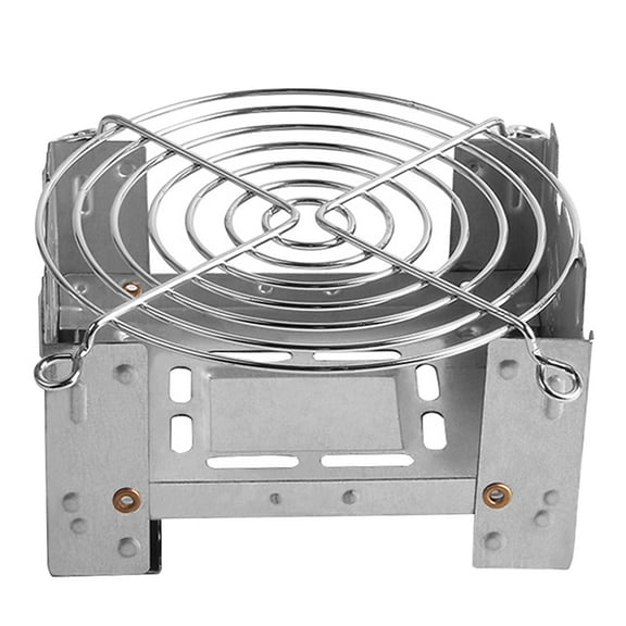 Carevas 1 Burner Solid Fuel Camping Stove, Aluminum Alloy
