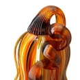 thumbnail image 2 of Glitzhome  Handblown Multi Striped Fall Glass Pumpkins for Thanksgiving A, 2 of 5