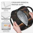thumbnail image 3 of Disketp Classical Style Brown Owl Bolsa Térmica para Almuerzo, Lonchera con Abertura Amplia y Gran Capacidad, Organizador Reutilizable para Mujeres, Hombres y Adultos, 3 of 6