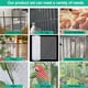 thumbnail image 3 of Injueey Malla de valla reutilizable de alambre de pollo malla de esgrima Hexagonal extraíble marco de aves de corral de jardinería multiusos Jardín y Patio Blanco, 3 of 6
