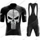 thumbnail image 4 of 2023 Skull Cycling Jersey Set Justiceiro Cycling Clothing Mens Punisher Road Bike Shirt Suit Bicycle Bib Shorts MTB Riding Clothing 17 3XL, 4 of 5