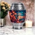 thumbnail image 5 of Humming Bird Keepsake Flowers Urn For Ashes Adult Female, 1 Large Cremation Urns For Male, Little Urns For Human Ashes Set Of 4, Blue Urn For Mother, 10&3 Inch, 5 of 7