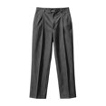 thumbnail image 6 of Dress Pants Women High Waisted Wide Leg Casual Stripe Trousers Breathable Stretch Business Dressy Office Pinstripe Slacks 3XL, 6 of 8