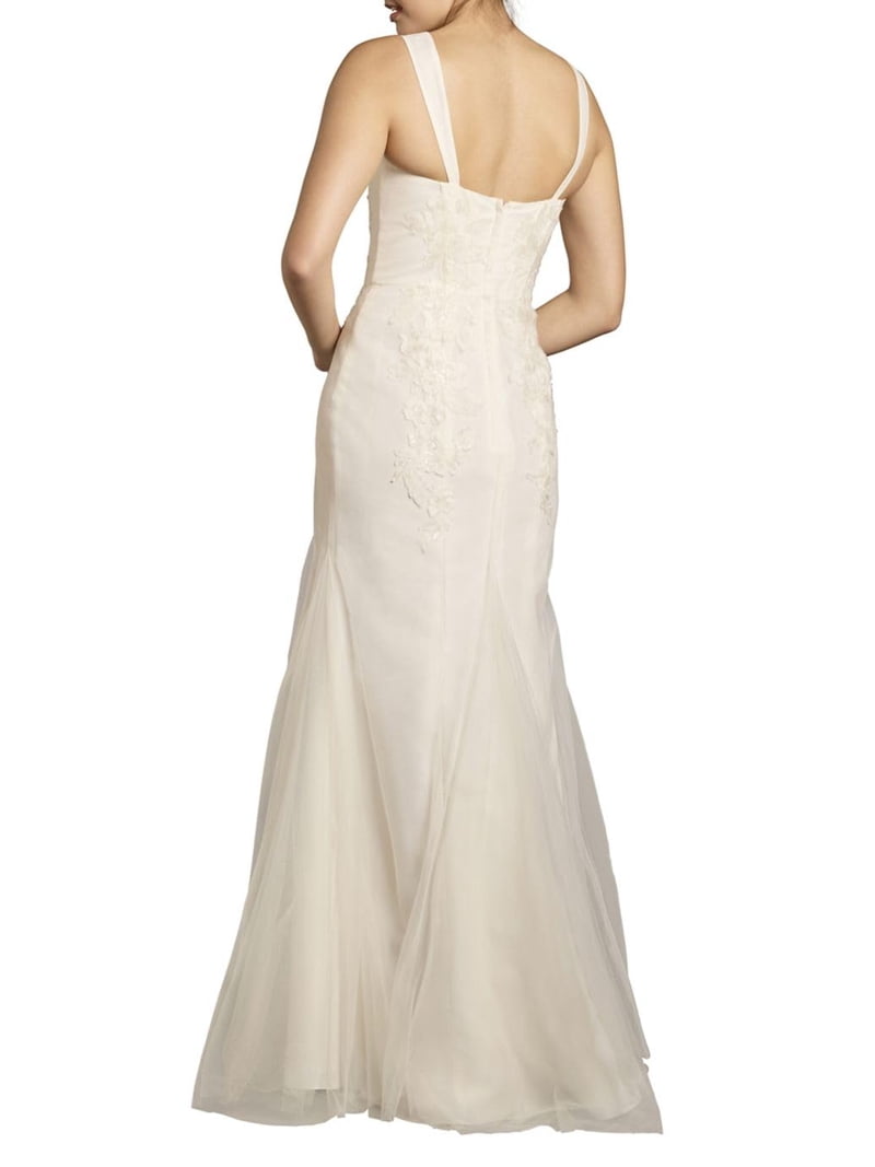 chinese dress ladies Sweetheart Neckline Mermaid Wedding Dresses with Lace Appliques US10 / Custom Color main image 0