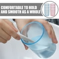 thumbnail image 3 of 6 Pcs Transparent Couple Teeth Brushing Cup Toothbrush Holders Mouthwash Cups Reusable Mugs Lovers, 3 of 6