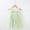 Green, variant on Toddler Baby Girls Floral Dress Kids Dress Girls Birthday Long Elegant Sleeveless Mesh Princess Flower Girl Dresses Wedding Kids For 2-3 Years
