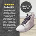 thumbnail image 4 of The Original Stretchlace | Elastic Shoe Laces | Flat Stretch Shoelaces | Grey, 30 in (77 cm), 4 of 7