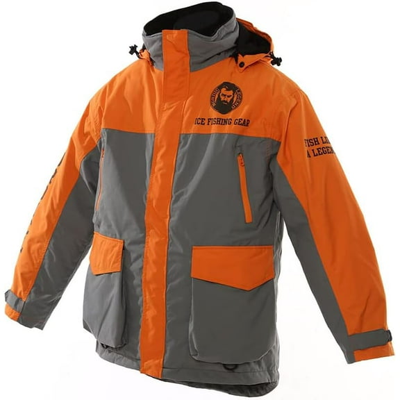 Nordic Legend Aurora Series Ice Fishing Suit with Floatation, Insulated Waterproof Bibs and Jacket for Ice Fishing