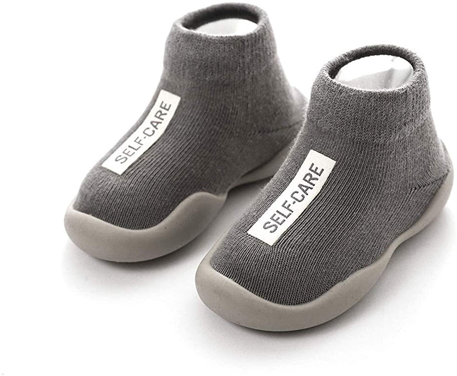 Kids Baby Girl Boys Toddler Anti-slip Slippers Floor Socks Winter Warm Shoes 