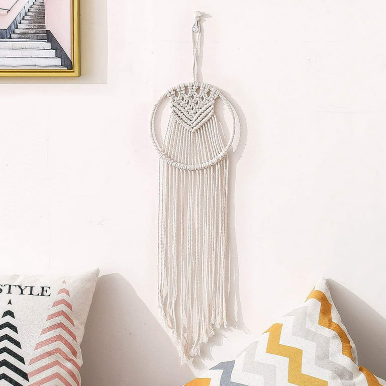 Maydear Macrame Wall Hanging Kit DIY Bohemian Chic Woven Kit, Tapestry Home  Wall Decor & Room Wall Decor 