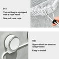 thumbnail image 4 of Organizadores de armario y almacenamiento, cesto para ropa sucia con ventosa para montar en la pared, cesto para ropa sucia sin perforaciones, cesto para ropa sucia plegable con ventosa para montar en, 4 of 6