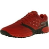 Skechers Mens Go Train-Endurance Red / Black Ankle-High Running Shoe - 9M