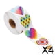 thumbnail image 1 of Rollo de pegatinas de corazón de 2x500 piezas para decoración de San Valentín, elementos para recordatorios de fiestas, papelería 4 piezas, 1 of 10