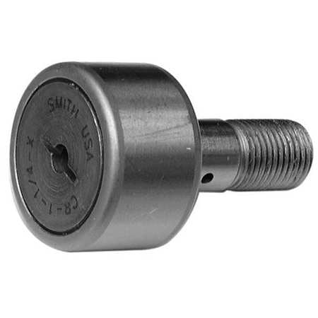 SMITH BEARING CR-1/2 Cam Follower,Standard Stud,Unsealed