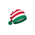 thumbnail image 2 of Lumtrix Christmas Knitted Elf Hats Santa Hat For Adults Xmas Beanie Winter Hats With Pompom Crochet Caps For Women Men White One Size, 2 of 5