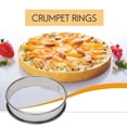 thumbnail image 3 of 4Inch Muffin Crumpet Rings,Set of 10 Stainless Steel Double Tart Ring, 3 of 5