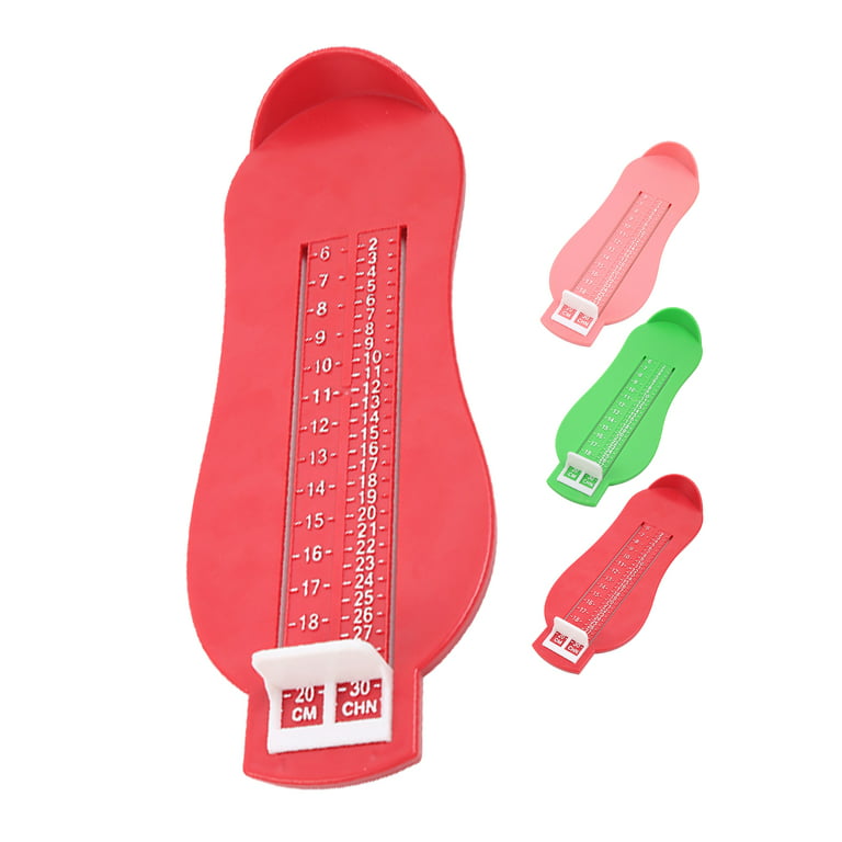 Weewooday 2 Pieces Shoes Measuring Sizer Foot Measuring Devices Feet Shoes  Sizer Measuring Device Ruler with Measuring Tape and Ring Sizer for Infants  Kids Men Women Adults (US Size Standard)