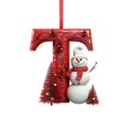 thumbnail image 2 of Cififendec Christmas 26‑Letter Acrylic Hanging Ornaments, Snowman Alphabet Pendant Decor for Xmas Tree Gift Bag Window Holiday Decor, 2 of 5