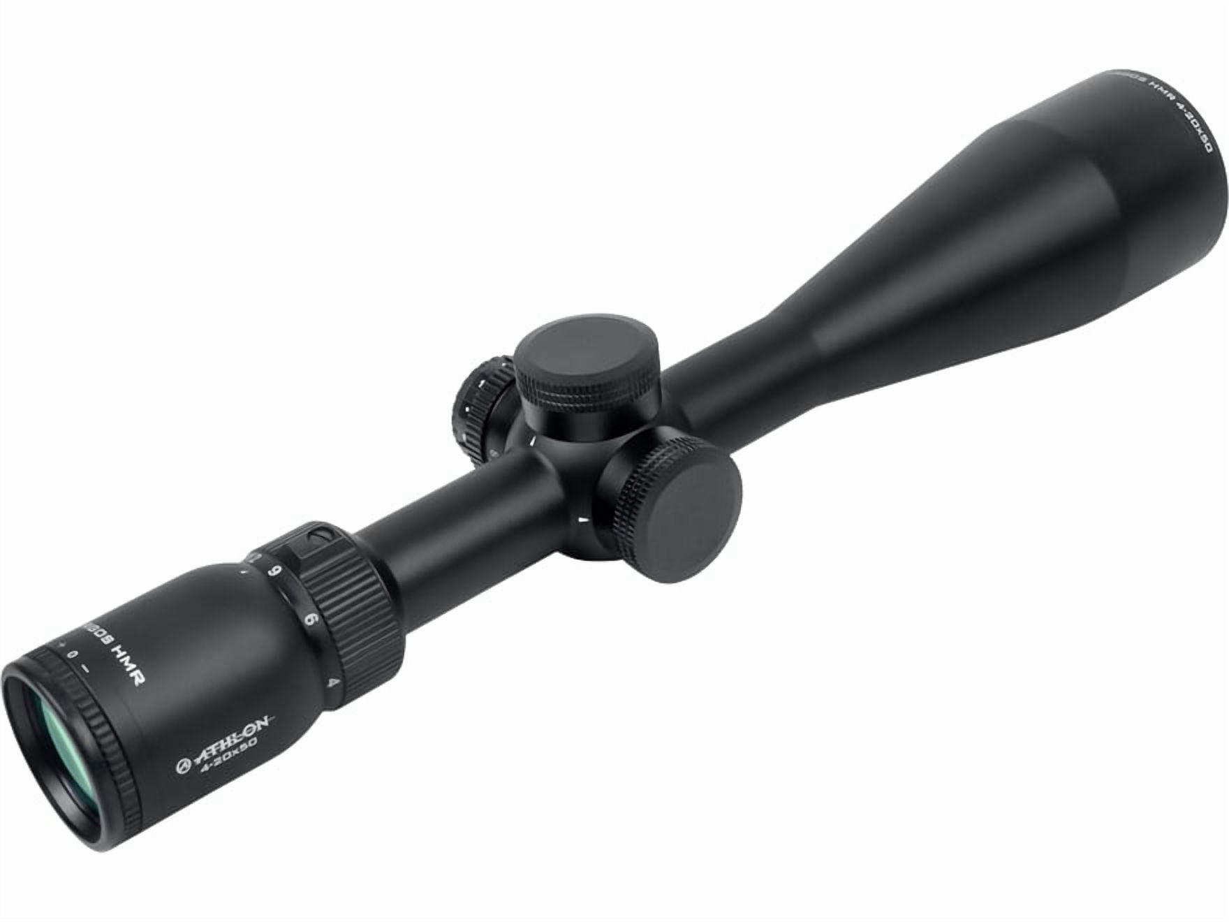 Athlon Argos HMR 4-20x50mm SFP Riflescope with Illuminated BDC 600A MOA Reticle, Black, 1" Tube - 214006