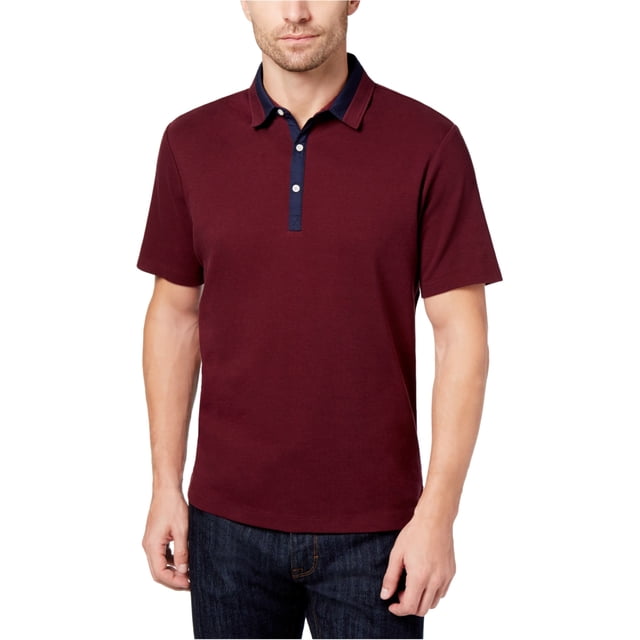 Daniel Hechter Mens Paris Polo Shirt, Red, Small