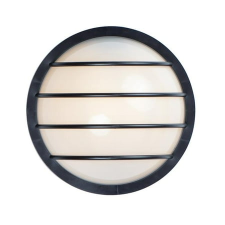 

Maxim 10112FTBK 10 in. Bulwark 1 Light Black Outdoor Wall Mount