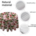 thumbnail image 3 of Dreamtimes 60"x60" Round Tablecloth, Tropical Flowers Plants with Branches Leaves Modern Table Cover for Home Decoration Washable Table Cloth for Dinner Picnic, 3 of 5