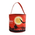 thumbnail image 1 of Mistaha LED Light Up Halloween Bucket Halloween Tote Bags With handle 3 Light Modes Reusable, 1 of 8