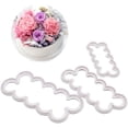 thumbnail image 3 of Namzi Fondant Icing Tool, 9Pcs Roses Carnations Peony 3D Petal Cake Cutter Flower DIY Baking Accessories, 3 of 4