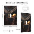 thumbnail image 3 of KLL Modern Skull Sisters Pattern Electrical Outlet Covers, 3" x 5" 1 Pack Electric Receptacle Plug Covers for Decorator Receptacle Outlet & Switch-Style T, 3 of 6