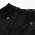thumbnail image 6 of XinLfly Toddler Boys Corduroy Pants Cargo Sweatpants Solid Color with Pocket Elastic Waist Kids Casual Long Trousers,Black,6-7T, 6 of 8