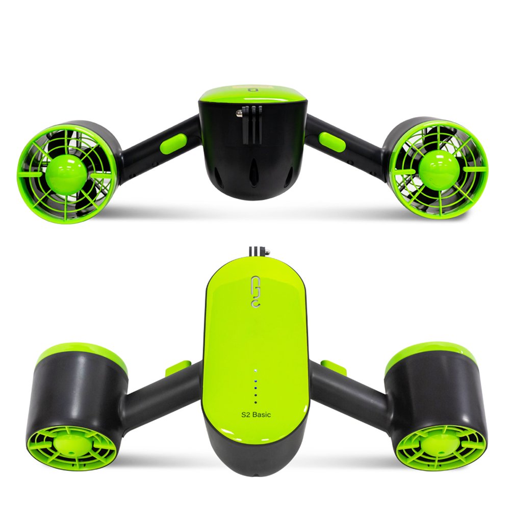 CHO Underwater Scooter Seascooter Water Proof Dual Propellers Portable