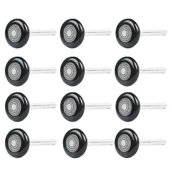 12 Pcs 2 Inch Garage Door Rolle Nylon Garage Door Wheels For Garage Track Replacement With Sealed 6