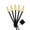 A, variant on Lypsnake 5PCS Solar Christmas Tree Pathway Lights, Warm White LED Solar Powered Christmas Tree Stake Lights with Star Topper for Christmas Garden Yard Walkway Decor