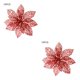 thumbnail image 2 of Bearachild 10pcs Árbol de Navidad Flor colgante Decoración de Navidad Flor artificial hueca Adorno de vacaciones rojo 2piezas Bearachild CBP144832, 2 of 6