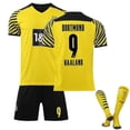thumbnail image 1 of Regenboghorn Kits de fútbol para niños Camiseta de fútbol Camiseta de entrenamiento Traje 21/22 - Haaland Dortmund-Haaland Dortmund-16 (90-100Cm) BmatwkZeng Bmatwe Jersey, 1 of 2