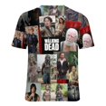 thumbnail image 6 of Walking Dead Womens T-shirts Crewneck Shirts Blouse Short Sleeve Tee Shirts Girls Tops L, 6 of 8