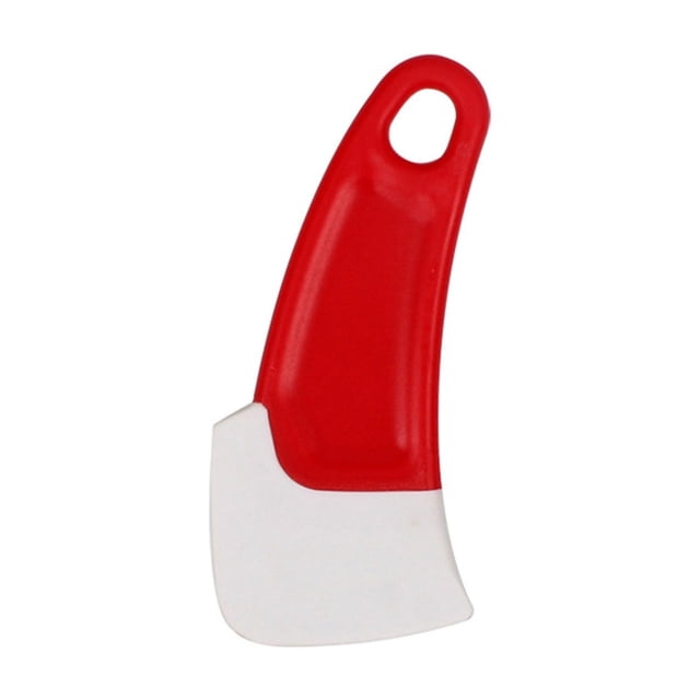 Rvkxad Heat Resistant Pan Scraper, Flexible Plastic Scraper for Pots Pans Dishes, Cookware Cleaner, Kitchen Scraper