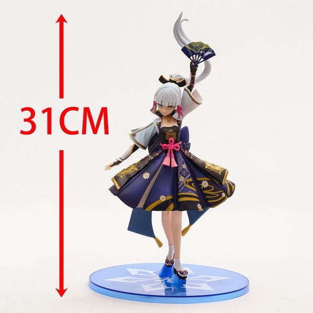 Genshin Impact Kamisato Ayaka Egret Princesa Figura Modelo, Estatua peinte, Colección, 31cm zhangyuxiang unisex
