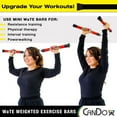 thumbnail image 2 of Cando Mini Wate Bar Pair, 14" Length, 2 of 5
