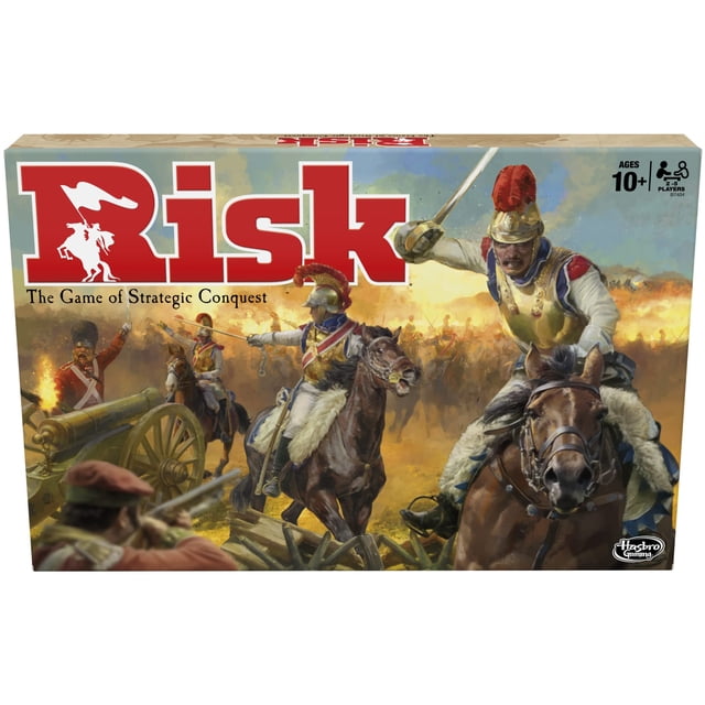 Juego de mesa Hasbro Risk Strategy para 2 a 5 jugadores mayores de 10 años
