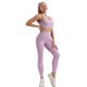 thumbnail image 4 of Traje de yoga para mujer, chándal de entrenamiento, conjuntos de ropa deportiva, súper elástico sin costuras, 4 of 8