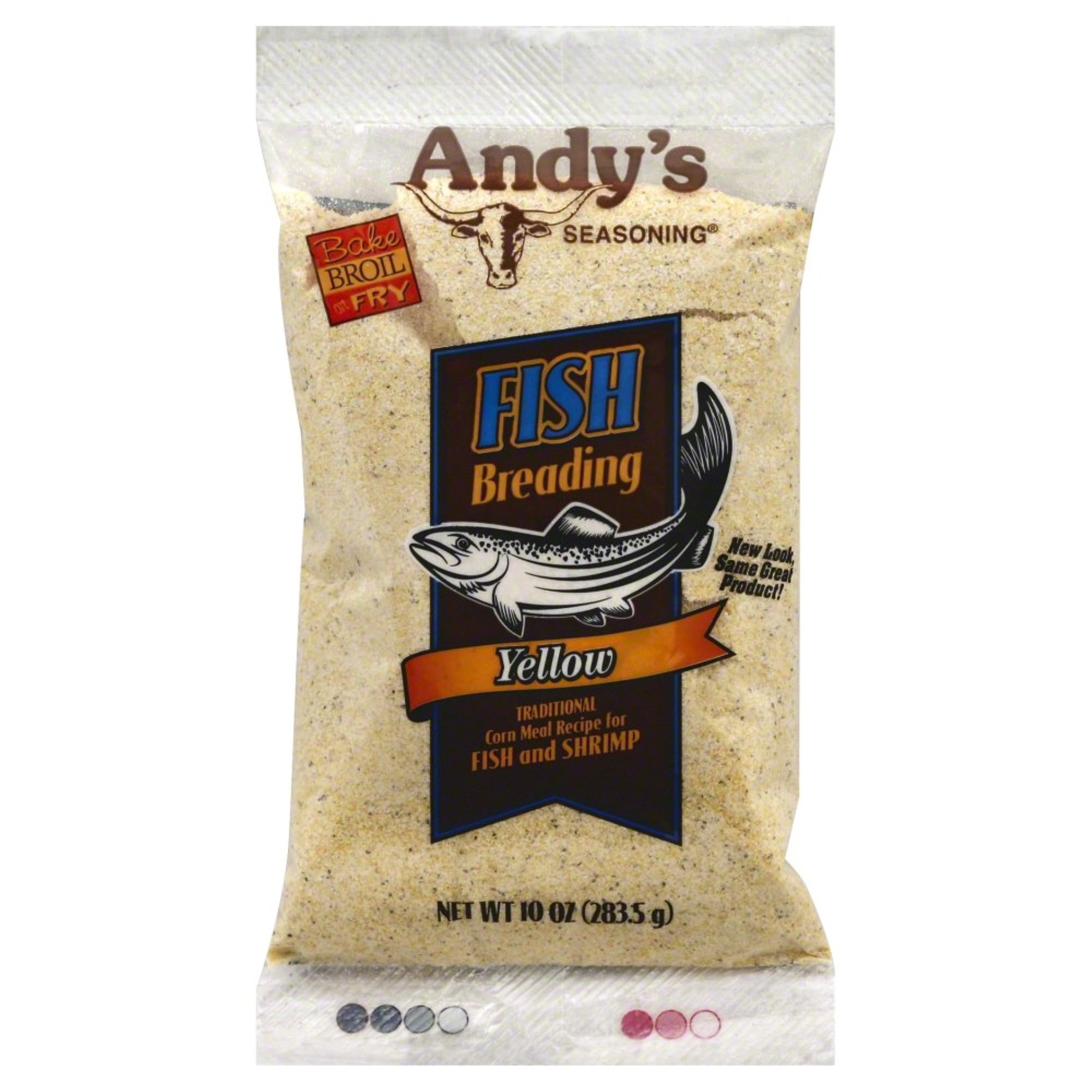 Andy's Seasoning Yellow Fish Breading, 10 Oz