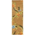 thumbnail image 5 of SAFAVIEH Soho Madison Floral Wool Runner Rug, Brown/Multi, 2'6" x 14', 5 of 9