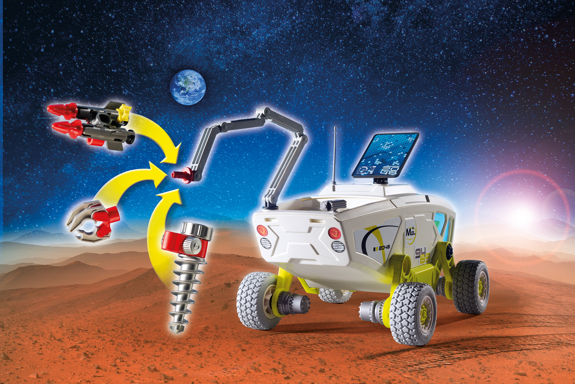 PLAYMOBIL Mars Research Vehicle - image 3 of 7